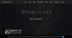 Desktop Screenshot of furorgallico.it
