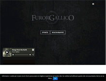 Tablet Screenshot of furorgallico.it